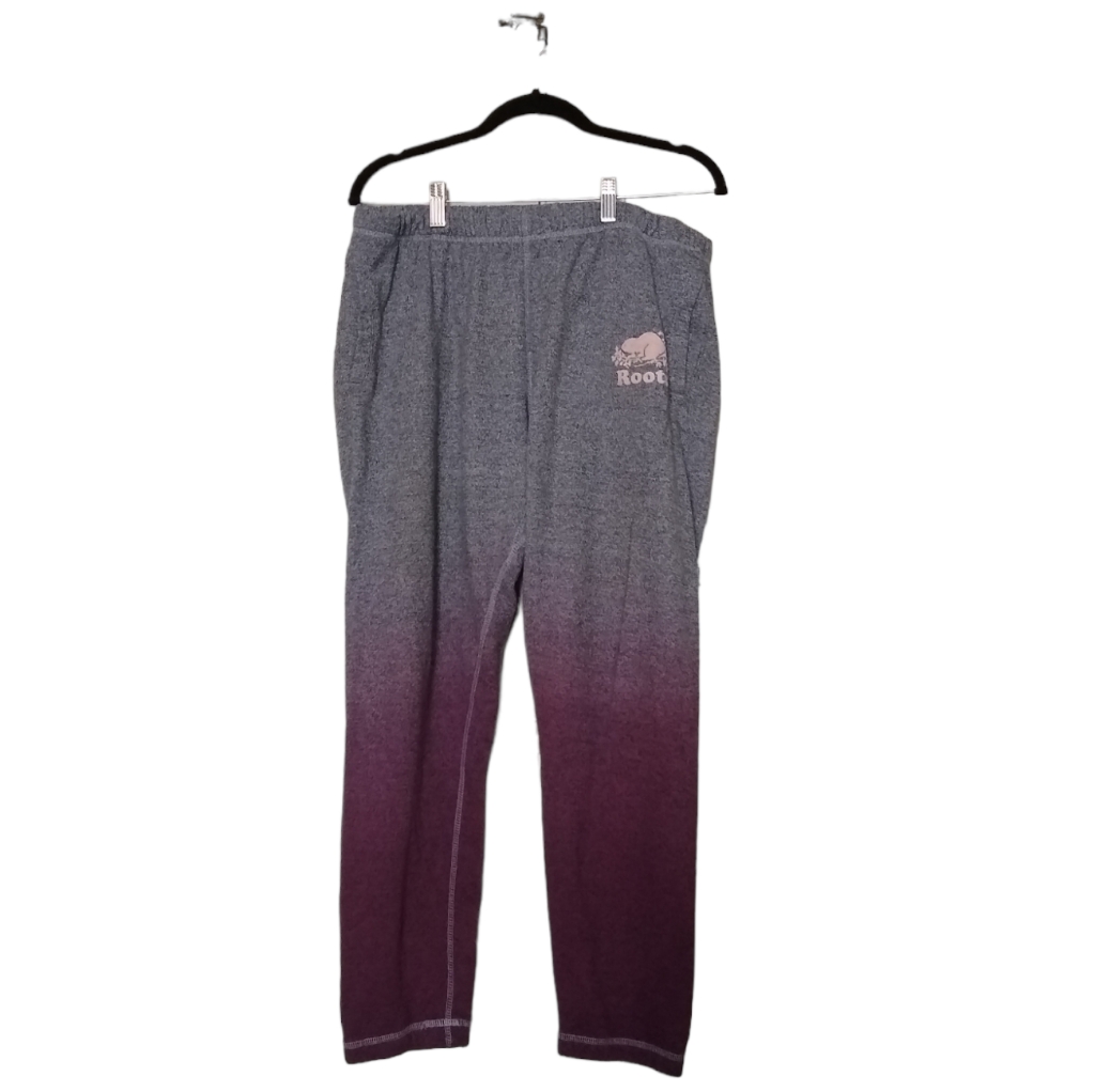 Roots Gray Sweatpants Sz Xl